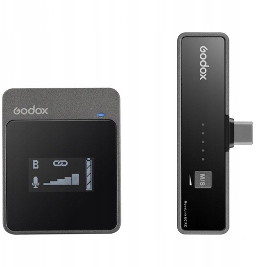Picture of Godox Movelink UC1 2.4GHz bezprzewodowy system mikrofonowy (do urzdze USB Type-C)