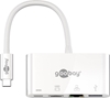 Picture of Goobay USB-C Multiport Adapter (HDMI + Ethernet, PD) 62105 White
