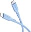 Picture of Goobay USB-C Silicone Cable, 1.5 m, blue