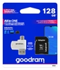 Picture of Goodram MicroSDXC 128GB Class 10 UHS I + Card reader + adapter
