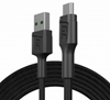 Picture of Green Cell GC PowerStream USB Male - Micro USB Male Fast Charging 1.2m Black