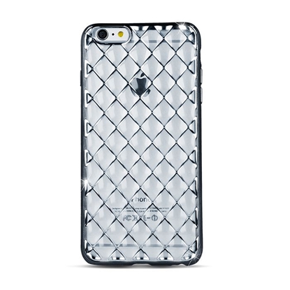 Attēls no GreenGo Apple iPhone 7 Plus Grid case Silver