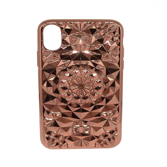 Picture of GreenGo Apple iPhone X 3D Case Rose Gold