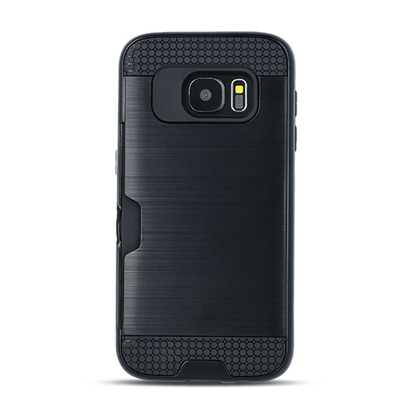 Изображение GreenGo Samsung Galaxy S8 Defender Card Case Black