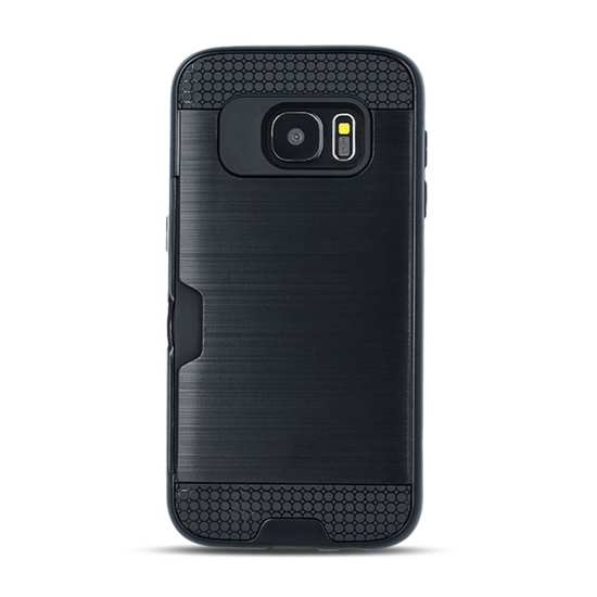 Изображение GreenGo Samsung Galaxy S8 Defender Card Case Black