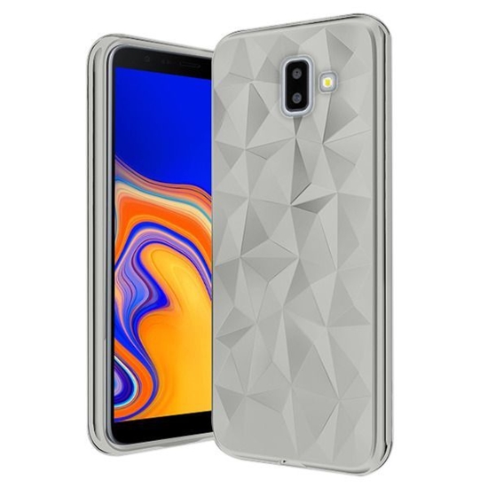 Изображение GreenGo Samsung J6 Plus 2018 Geometric Case Gray