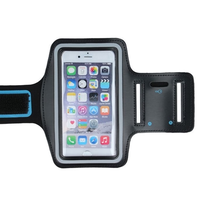 Attēls no GreenGo Universal Arm Case Premium up to 4.7 Black