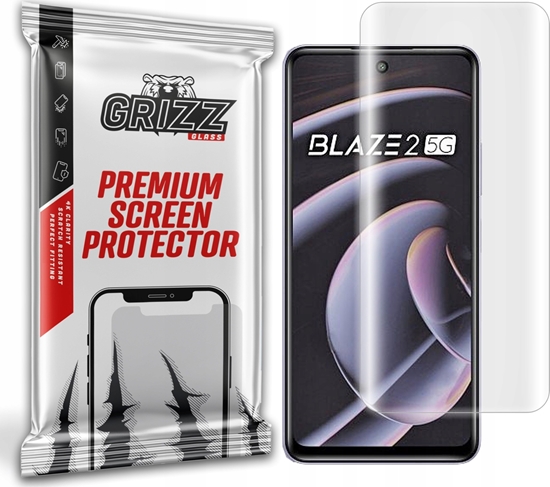 Изображение GrizzGlass Folia hydroelowa GrizzGlass Hydrofilm do Lava Blaze 2 5G