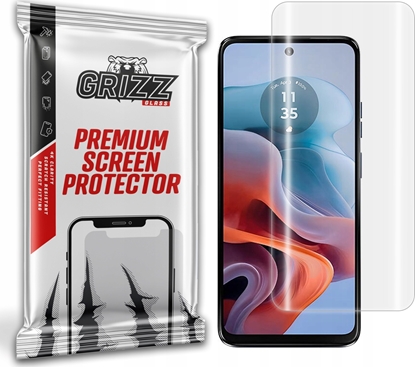 Изображение GrizzGlass Folia hydroelowa GrizzGlass Hydrofilm do Motorola Moto G34