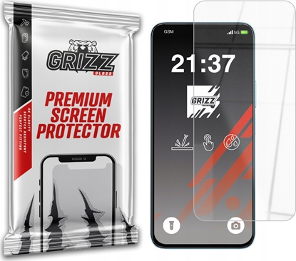 Attēls no GrizzGlass Szko hybrydowe GrizzGlass HybridGlass do Honor X5b Plus
