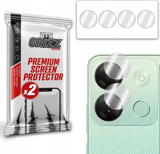 Picture of GrizzGlass Szko na aparat GrizzGlass HybridGlass Camera do Infinix Smart 7 HD