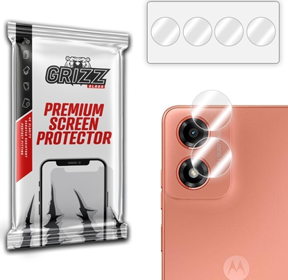 Изображение GrizzGlass Szko na aparat GrizzGlass HybridGlass Camera do Motorola Moto G04s