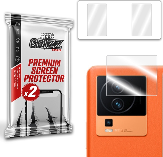 Изображение GrizzGlass Szko na aparat GrizzGlass HybridGlass Camera vivo iQOO Neo 7 Pro