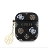 Изображение Guess - AirPods 1/2 PU 4G Peony Charm Case Black