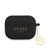 Picture of Guess - AirPods Pro 4G Charm Silicone Case Black
