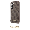Изображение Guess - Guess 4G Charm Case for Samsung Galaxy S23 Brown