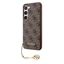 Picture of Guess - Guess 4G Charm Case for Samsung Galaxy S23 Brown