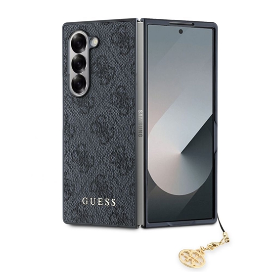 Изображение Guess - Guess 4G Charm Case for Samsung Galaxy Z Fold 6 Grey