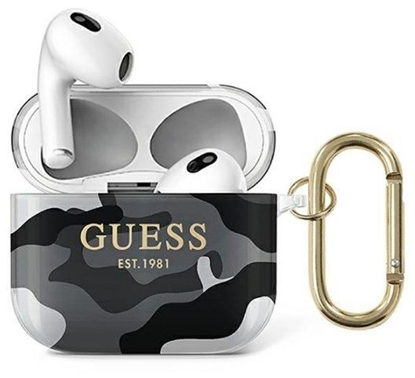 Picture of Guess Apple AirPods 3 cover Camo Collection Black White