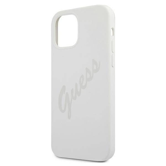 Picture of Guess Apple iPhone 12 Mini 5.4'' Vintage Cover Cream