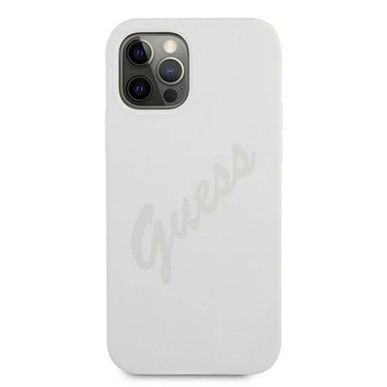 Picture of Guess Apple iPhone 12/12 Pro 6.1 Vintage Case Cream