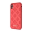 Attēls no Guess Apple iPhone XR Debossed PU Leather Hard Case Peony Red