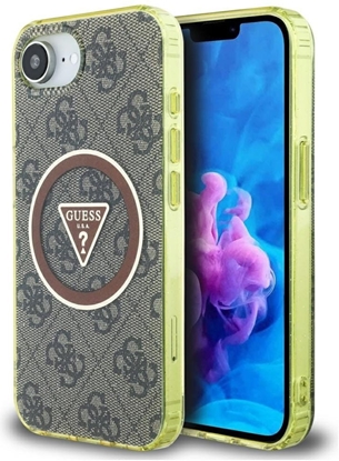 Изображение Case Guess IML Metal Glitter 4G Circle   Triangle 