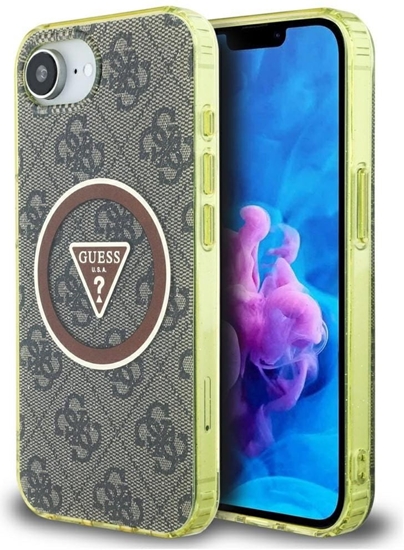 Изображение Case Guess IML Metal Glitter 4G Circle   Triangle 