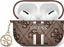 Изображение Guess Guess GUA2P4RPSW AirPods 1/2 cover brown/brown 4G Printed Stripes Charm