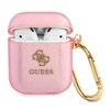 Picture of Guess GUA2UCG4GP AirPods cover różowy|pink Glitter