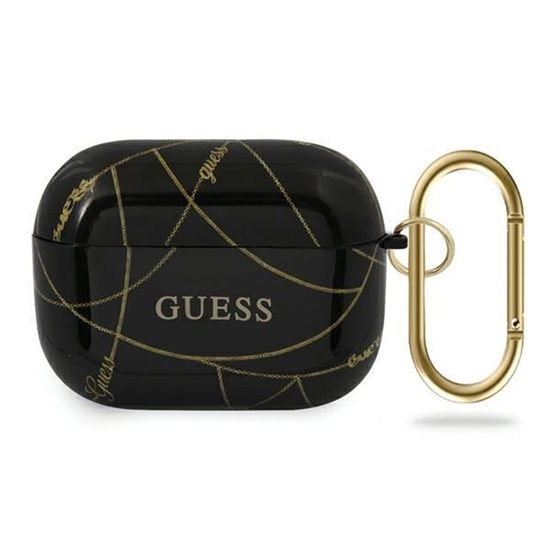 Picture of Guess GUACAPTPUCHBK AirPods Pro cover czarny|black