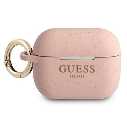 Attēls no Guess GUAPSGGEP AirPods Pro cover różowy|pink Sili