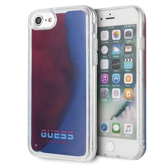 Picture of Guess GUHCI8GLCRE iPhone 7|8|SE 2020 czerwony|red 