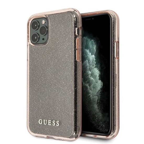 Picture of Guess GUHCN58PCGLPI iPhone 11 Pro rozā cietais vāc