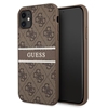 Picture of Guess GUHCN614GDBR iPhone 11 6,1" brzowy/brown hardcase 4G Stripe