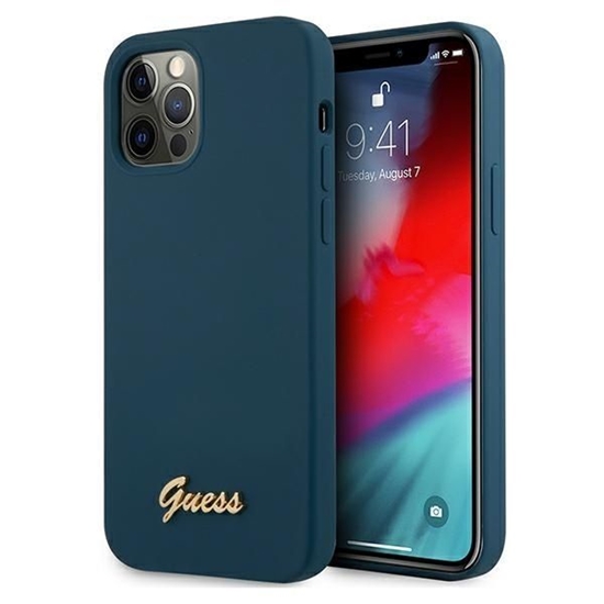 Picture of Guess GUHCP12LLSLMGBL iPhone 12 Pro Max 6,7" niebi