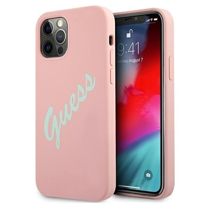 Attēls no Guess GUHCP12LLSVSPG iPhone 12 Pro Max 6,7" różowo