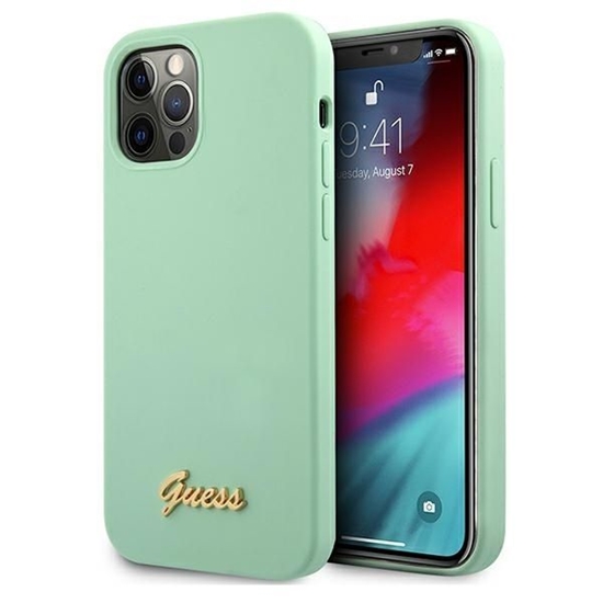 Picture of Guess GUHCP12MLSLMGGN iPhone 12|12 Pro 6,1" zielon