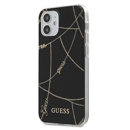 Attēls no Guess GUHCP12SPCUCHBK iPhone 12 mini 5,4" czarny|b