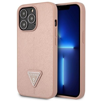Attēls no Guess PU Saffiano Triangle Case for iPhone 13 Pro 