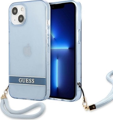 Attēls no Guess Guess GUHCP13MHTSGSB iPhone 13 6,1" niebieski/blue hardcase Translucent Stap