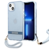 Picture of Guess Guess GUHCP13MHTSGSB iPhone 13 6,1" niebieski/blue hardcase Translucent Stap