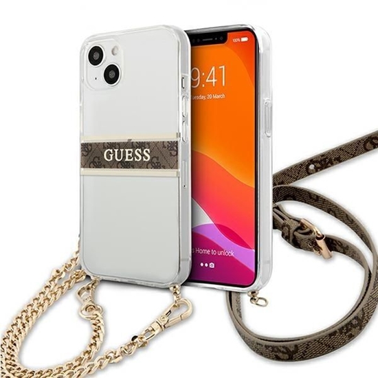 Изображение Guess GUHCP13SKC4GBGO iPhone 13 mini 5,4" Transpar