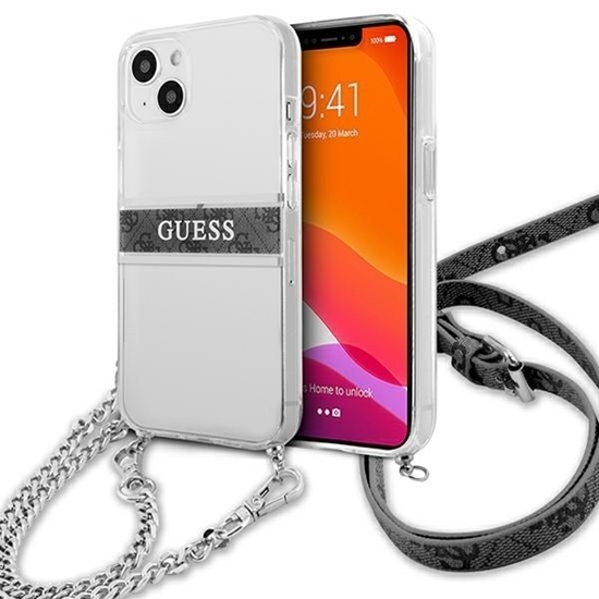 Изображение Guess GUHCP13SKC4GBSI iPhone 13 mini 5,4" Transpar
