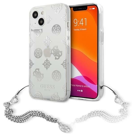 Picture of Guess GUHCP13SKSPESI iPhone 13 mini 5,4" srebrny|s