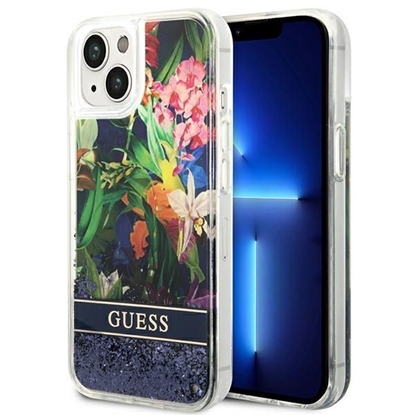 Изображение Guess GUHCP14MLFLSB iPhone 14 Plus 6,7" niebieski|