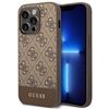 Picture of Guess PU 4G Stripe Case for iPhone 14 Pro Max / Brown