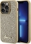 Picture of Guess Guess GUHCP15LPMSDGSD iPhone 15 Pro 6.1" zoty/gold hardcase Disco Metal Script