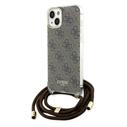 Attēls no Guess IML 4G Printed Crossbody Case for iPhone 15 