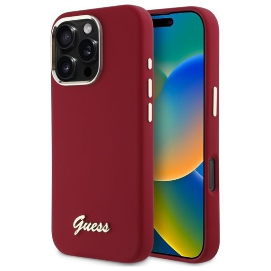 Изображение Guess GUHCP16LSMBSLM iPhone 16 Pro 6.3" magenta ha